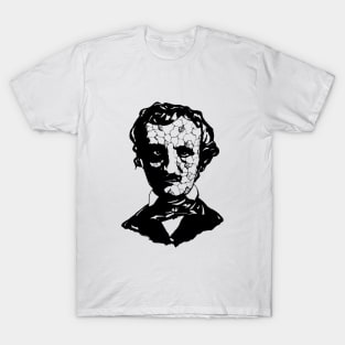 Edgar Allan Poe Portrait Art T-Shirt